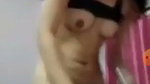 Sexy girl showing her pink pussy on vc