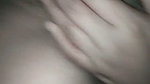 Sexy girl showing her wet pussy