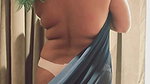 Anjali Gaud saree strip