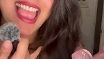Beautiful hot Mumbai girl suck white dilo