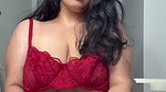 Beautiful Mumbai girl cleaning white dilo  show her ass