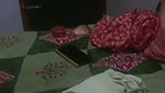 Indian Wife Changing Dress Show On Live