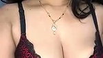 Aunty showing her pink pussy  rubing