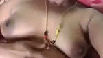 Aunty showing her pussy  boob
