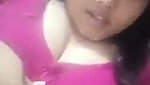 Awesome looking bhabhi showing her boobs  rubing her pussy