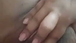Awesome looking bhabhi showing her boobs  rubing her pussy