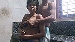 Beautiful sexy girl fucking in kitchen room