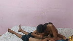 Beautiful slim girl give Blowjob