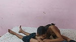 Beautiful slim girl give Blowjob