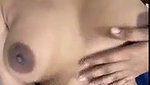 Delhi girl showing  enjoying