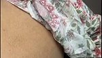 Girlfriend showing her pussy  finger in her ass