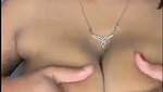 Hot bhabhi showing her huge boobs  drilling her pussy with pink dilo