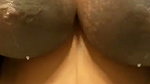 Hot girl showing her boobs  milk coming out