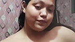 Hot girl taking shower