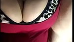 Hot housewife showing her pussy  rubing