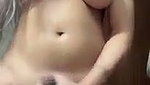 Indian shemale showing  jerking his dick
