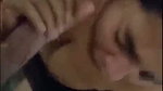 Sexy aunty giving deeply Blowjob