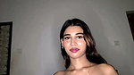 stripglow boob oil with face