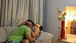 Sexy model fucking hard with bf