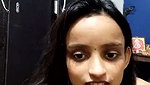 Sexy slim girl showing her as
