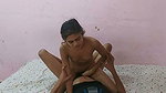 Slim girlfriend give Blowjob  riding