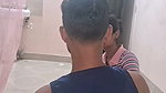Slim girlfriend showing her boobs give Blowjob  riding