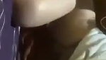 Horny girlfriend fucking hard in Doggy position on bed