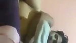 Horny girlfriend fucking hard in Doggy position on bed
