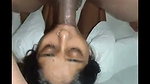 Hot girl give deeply Blowjob  bang her hard on bed
