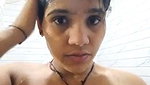 Sexy bhabhi taking shower  showing her pussy