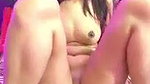 Sexy girl showing her pussy  drill with pink dilo
