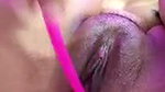 Sexy girl showing her pussy  drill with pink dilo