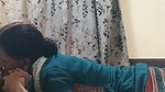 Slim aunty give Blowjob  riding