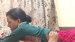 Slim aunty give Blowjob  riding