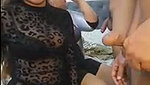 Two bhabhi enjoying with their devar