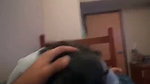Beautiful girl riding  Blowjob