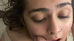 Beautiful girl suck bf cock