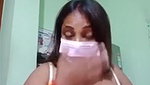 Sexy bhabhi showing her boobs  enjoying