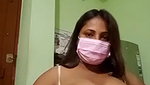 Sexy bhabhi showing her boobs  enjoying