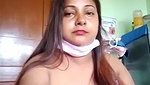 Sexy bhabhi showing her boobs  enjoying