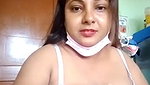 Sexy bhabhi showing her boobs  enjoying