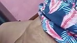 Aunty inserting cucumber inside her pussy