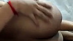 Aunty rubing her pussy  showing