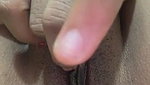 Aunty showing her pink pussy  finger