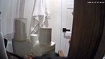 Beautiful aunty showing her figure in bathroom
