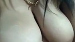 Beautiful baby showing her asshole  huge boobs
