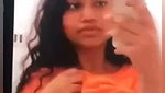 Beautiful girl show her pussy
