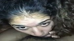 Beautiful hot girl suck bf cock
