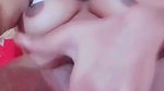 Beautiful sexy girl showing her juice pussy