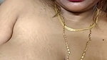 Bengali aunty showing her huge boobs  rubing her pussy